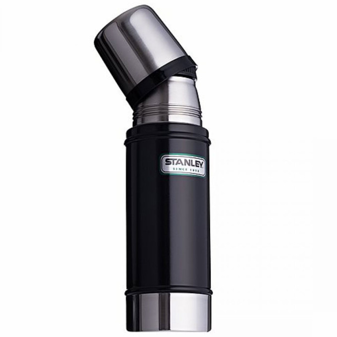 Термос Stanley Classic 0,47 л, чёрный (10-01228-028)